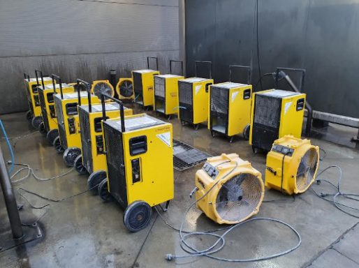 Ensemble Appareils de déshumidification et de ventilation